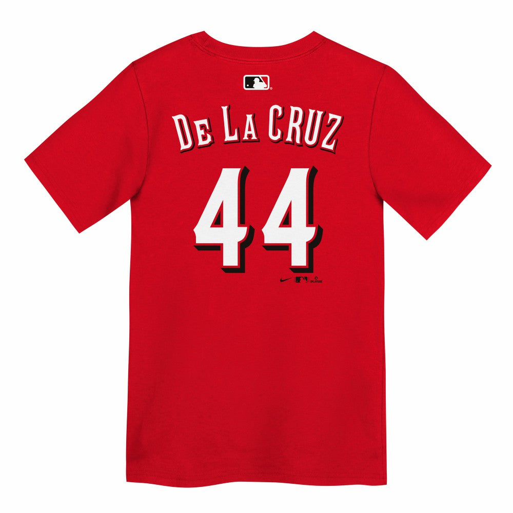 Elly De La Cruz Cincinnati Reds Preschool Name & Number T-Shirt Red