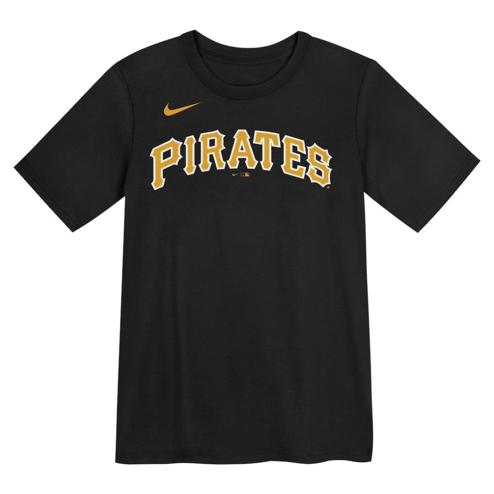 Paul Skenes Pittsburgh Pirates Preschool Name & Number T-Shirt Black