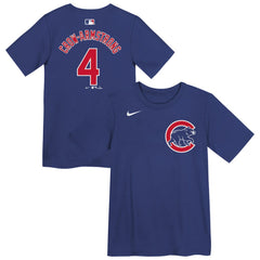 Pete Crow-Armstrong Chicago Cubs Preschool Name & Number T-Shirt Royal