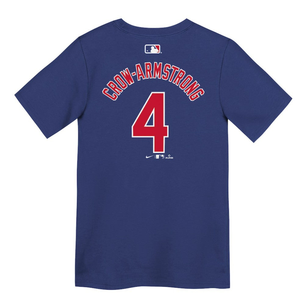 Pete Crow-Armstrong Chicago Cubs Preschool Name & Number T-Shirt Royal