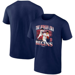 Roman Anthony Boston Red Sox Graphic Player T-Shirt Navy
