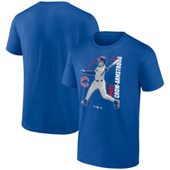 Pete Crow-Armstrong Chicago Cubs Graphic Player T-Shirt Royal