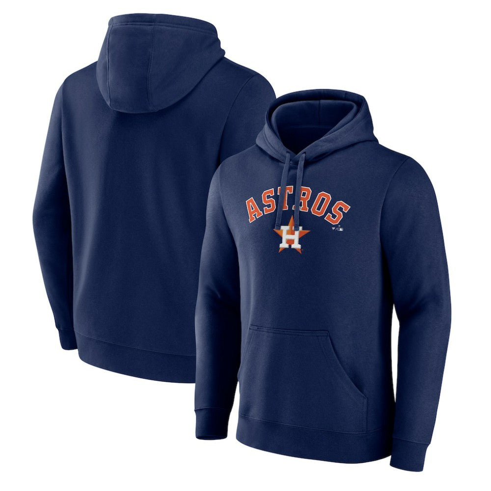 Houston Astros Team Lockup Hoodie Navy