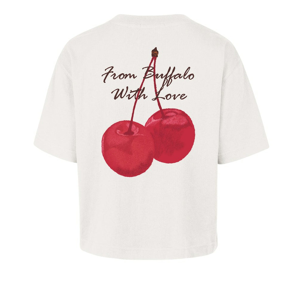 Buffalo Bills '47 Women's Love Letter Reed City T-Shirt - Cream sale