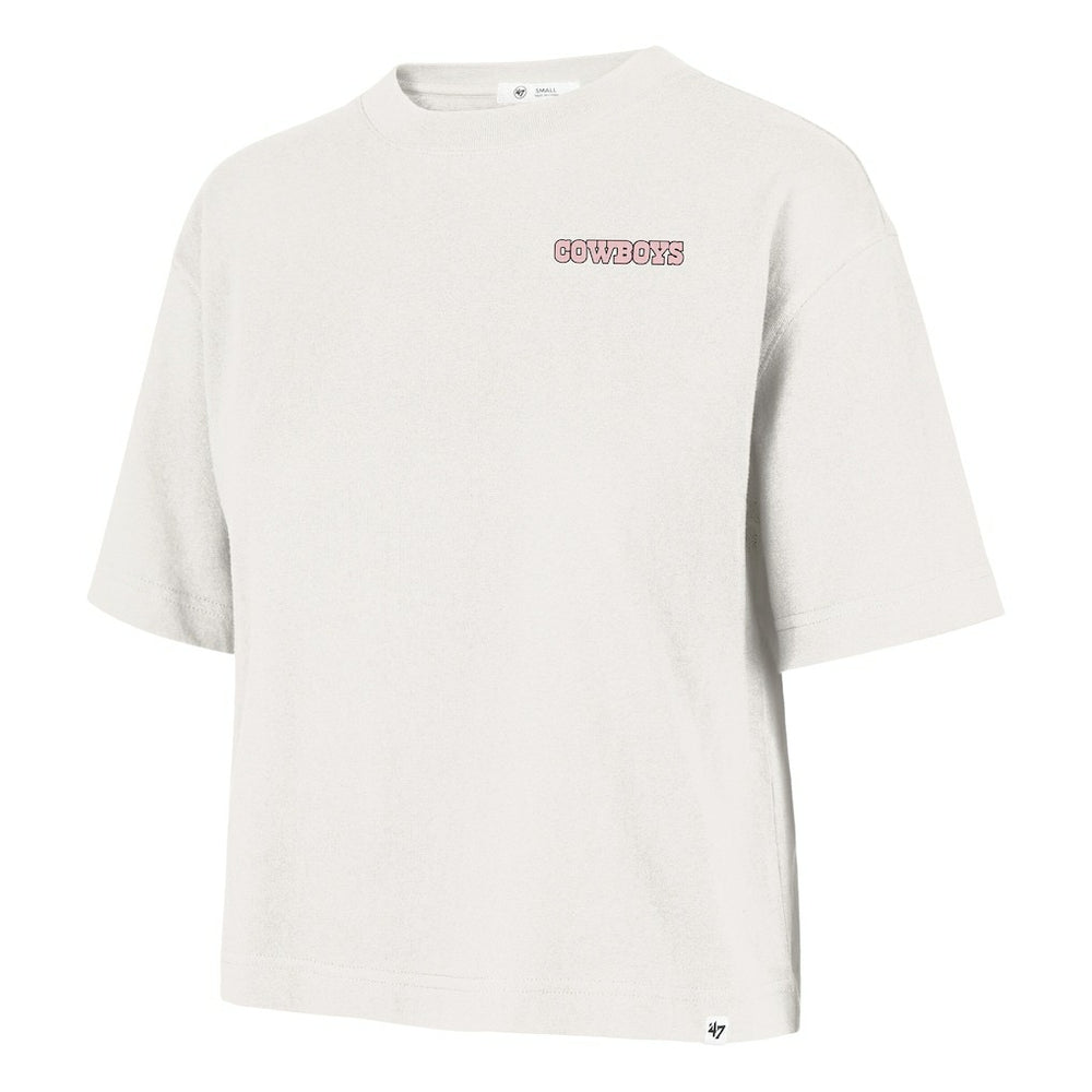 Dallas Cowboys '47 Women's Love Letter Reed City T-Shirt - Cream discount
