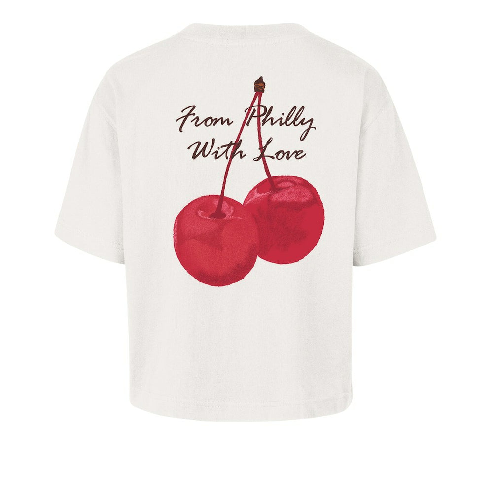 Philadelphia Eagles '47 Women's Love Letter Reed City T-Shirt - Cream discount