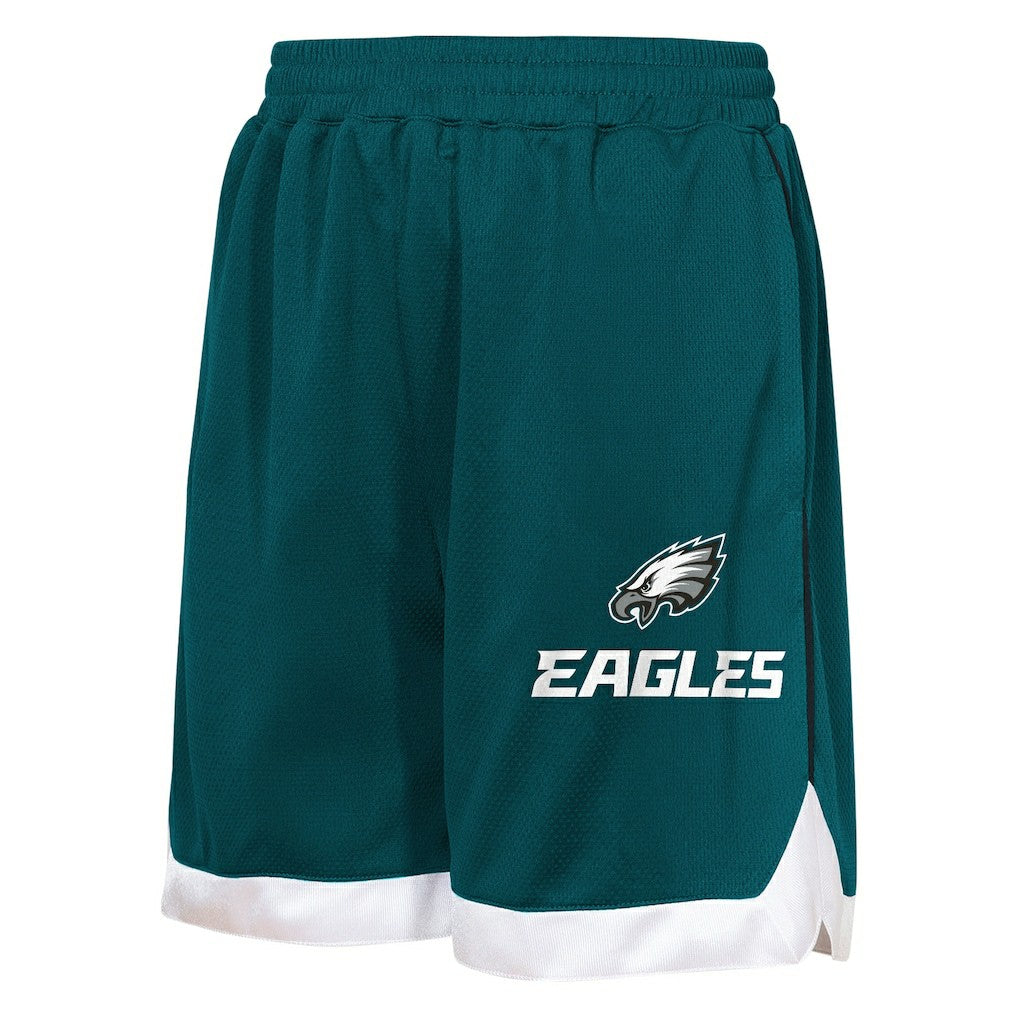 Philadelphia Eagles Outerstuff Youth All Star Mesh Shorts - Midnight Green on sale