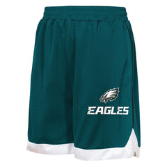 Philadelphia Eagles Outerstuff Youth All Star Mesh Shorts - Midnight Green on sale
