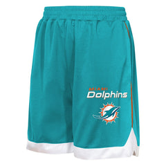 Miami Dolphins Outerstuff Youth All Star Mesh Shorts - Aqua on sale