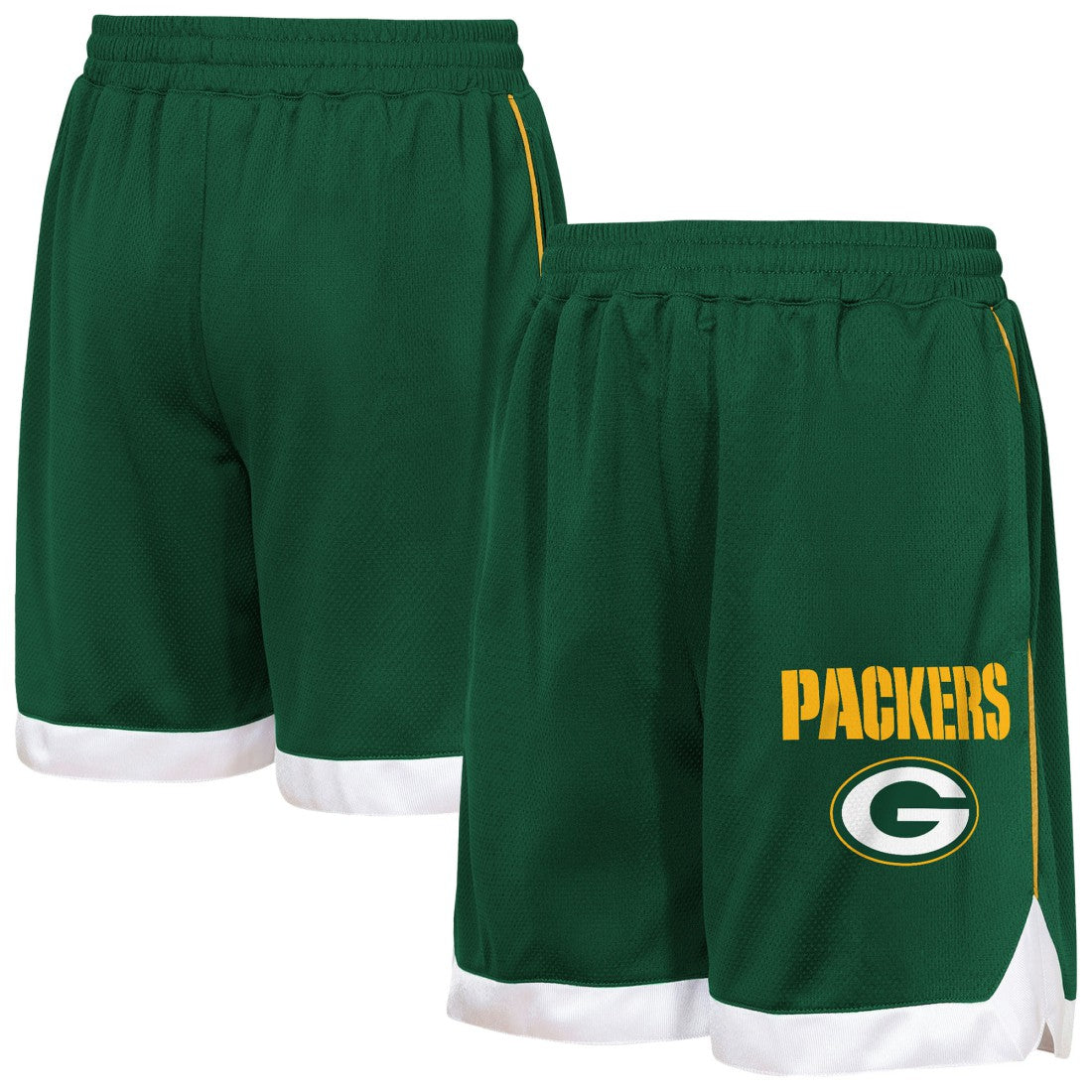 Green Bay Packers Outerstuff Youth All Star Mesh Shorts - Green on sale