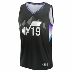 Ace Bailey Utah Jazz 2025 NBA Draft First Round Pick Fast Break Replica Jersey - Statement Edition - Black for sale