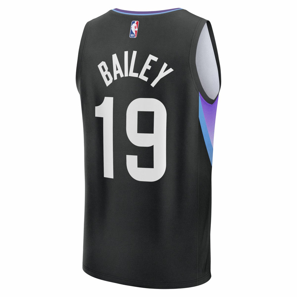 Ace Bailey Utah Jazz 2025 NBA Draft First Round Pick Fast Break Replica Jersey - Statement Edition - Black for sale