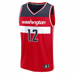 Tre Johnson III Washington Wizards Youth 2025 NBA Draft First Round Pick Fast Break Replica Jersey - Icon Edition - Red outlet