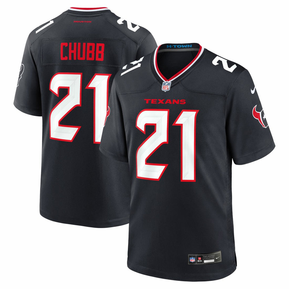 Nick Chubb Houston Texans Team Game Jersey - Navy outlet