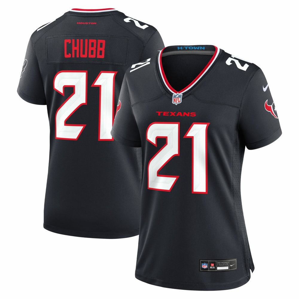 Nick Chubb Houston Texans Women's Team Game Jersey - Navy online