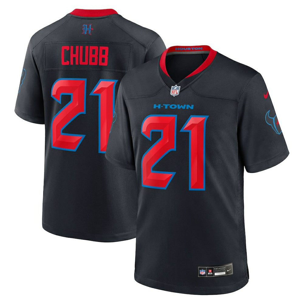 Nick Chubb Houston Texans Alternate 2 Game Jersey - Navy discount