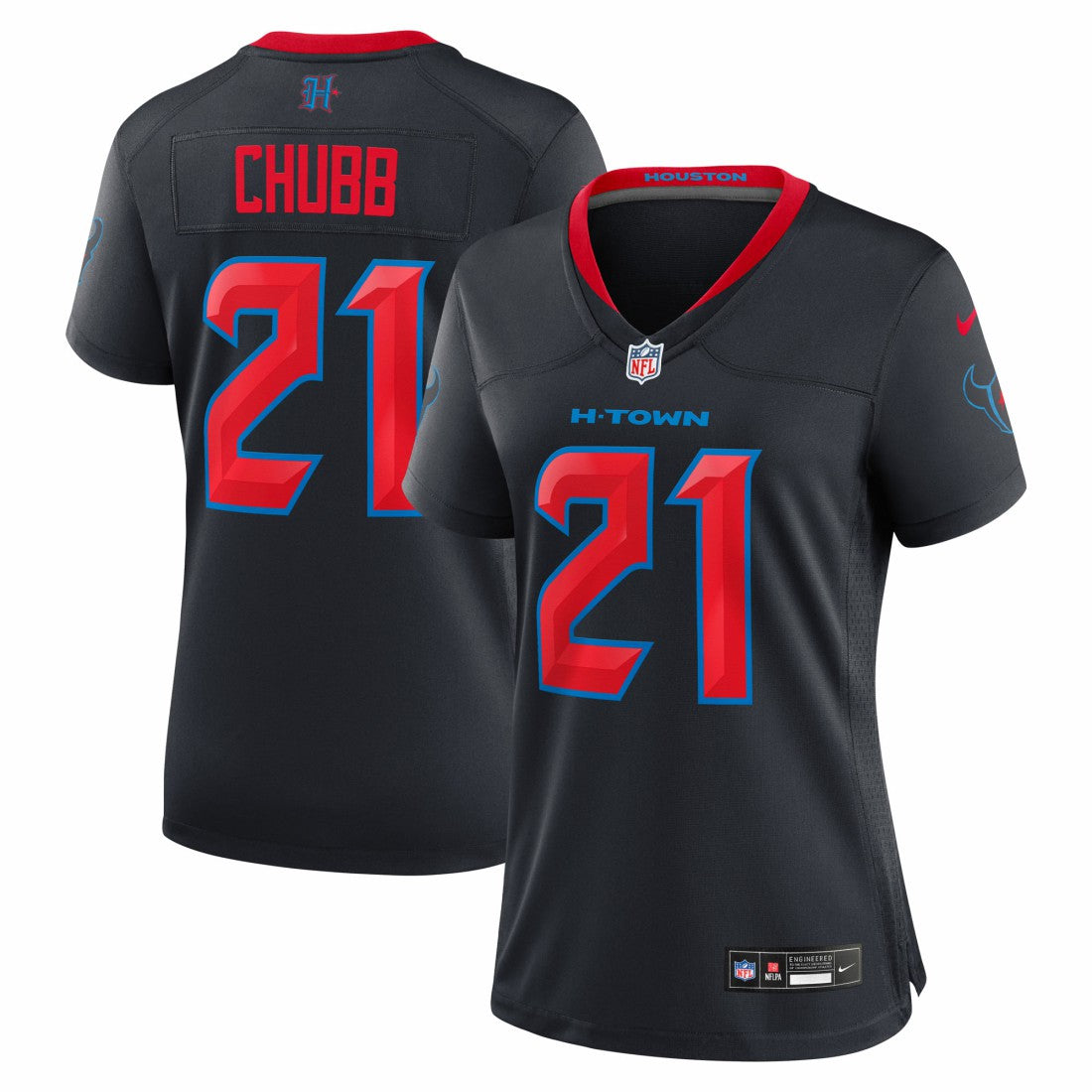 Nick Chubb Houston Texans Women's Game Jersey - Navy on sale