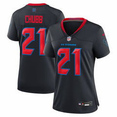 Nick Chubb Houston Texans Women's Game Jersey - Navy on sale