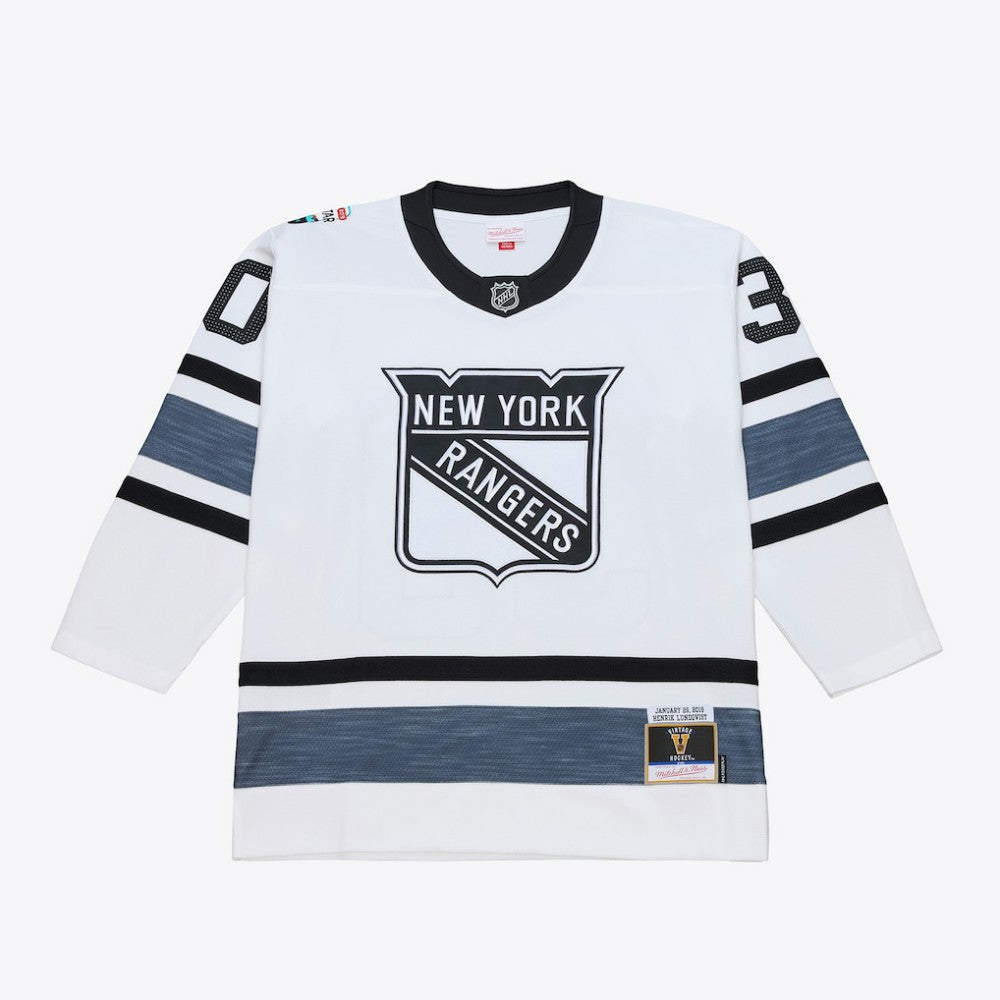 Henrik Lundqvist Mitchell & Ness 2019 All-Star Game Power Play Jersey - White Jerseys