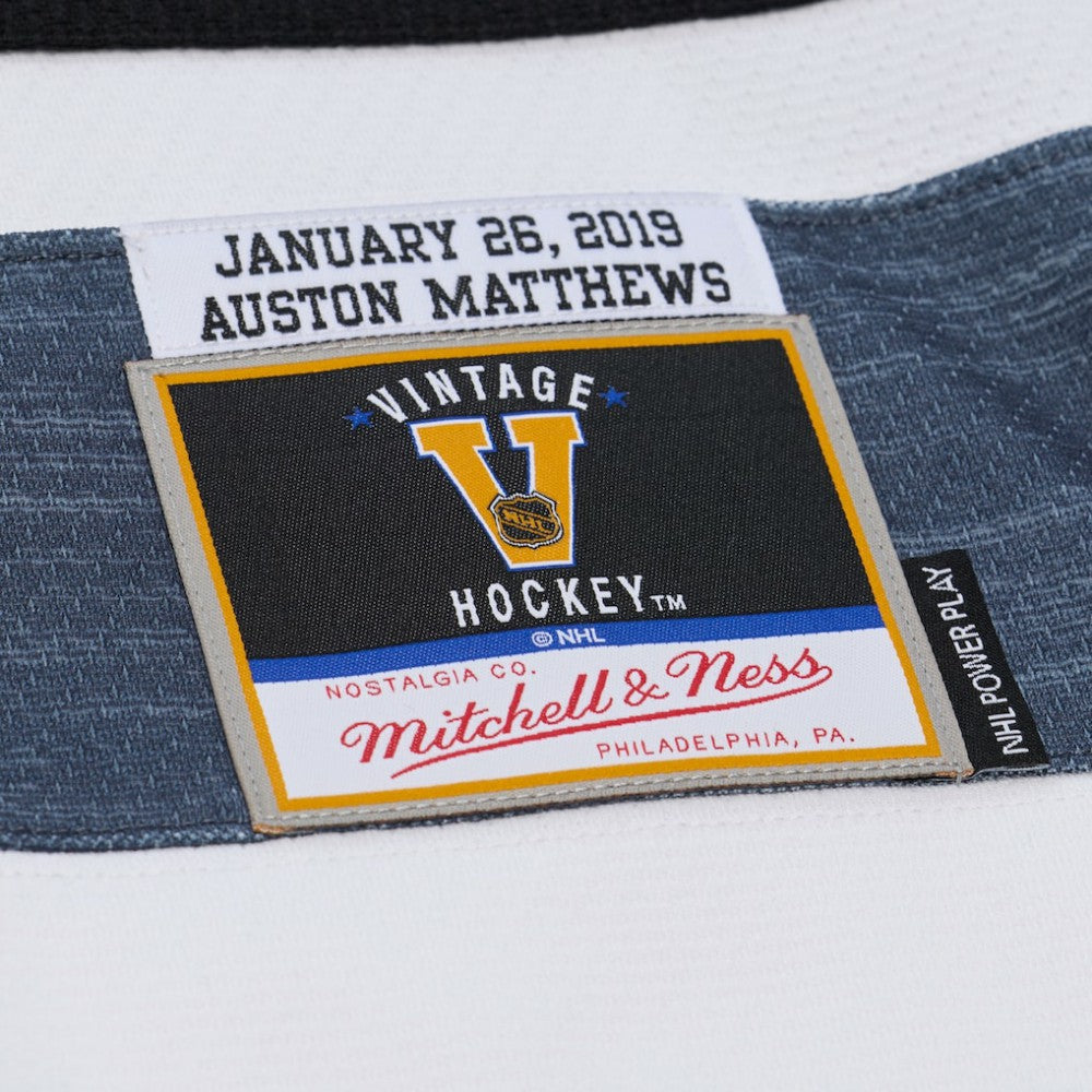 Auston Matthews Mitchell & Ness 2019 All-Star Game Power Play Jersey - White Jerseys