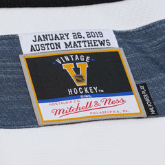 Auston Matthews Mitchell & Ness 2019 All-Star Game Power Play Jersey - White Jerseys