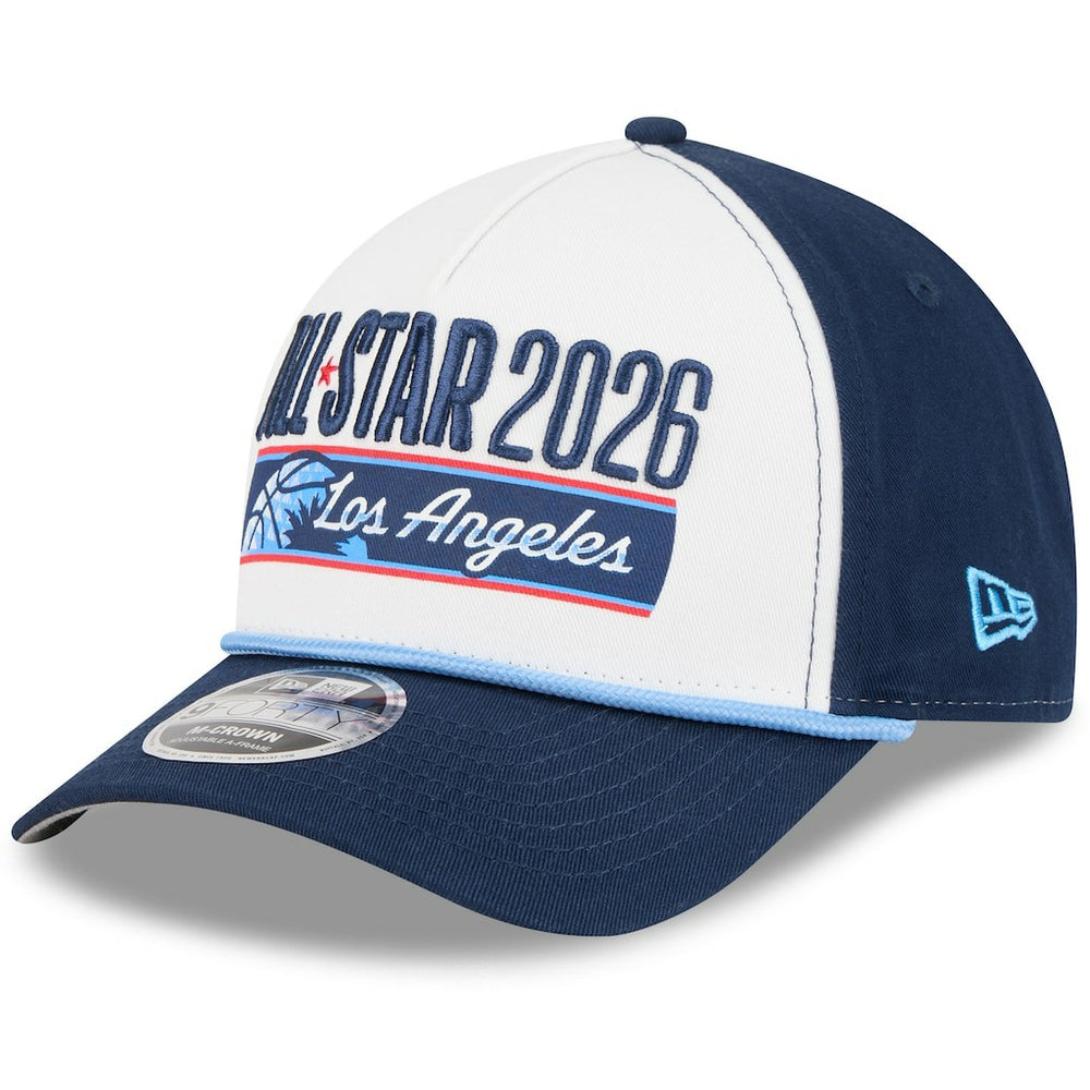 2026 NBA All-Star Game A-Frame 9FORTY Adjustable Hat - White/Navy cheap