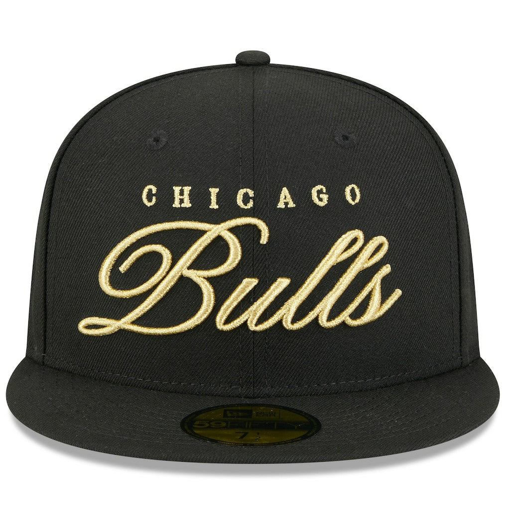 Chicago Bulls 2026 NBA All-Star Game Script 59FIFTY Fitted Hat - Black cheap