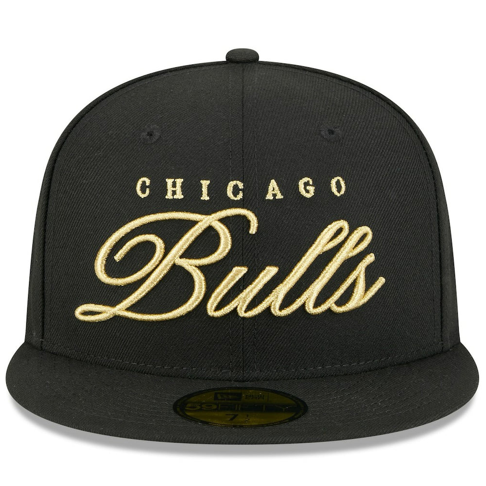 Chicago Bulls 2026 NBA All-Star Game Script 59FIFTY Fitted Hat - Black cheap