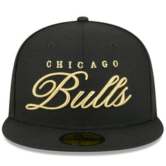 Chicago Bulls 2026 NBA All-Star Game Script 59FIFTY Fitted Hat - Black cheap