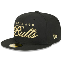 Chicago Bulls 2026 NBA All-Star Game Script 59FIFTY Fitted Hat - Black cheap
