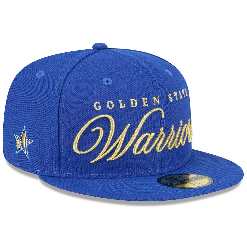 Golden State Warriors 2026 NBA All-Star Game Script 59FIFTY Fitted Hat sale - Royal discount