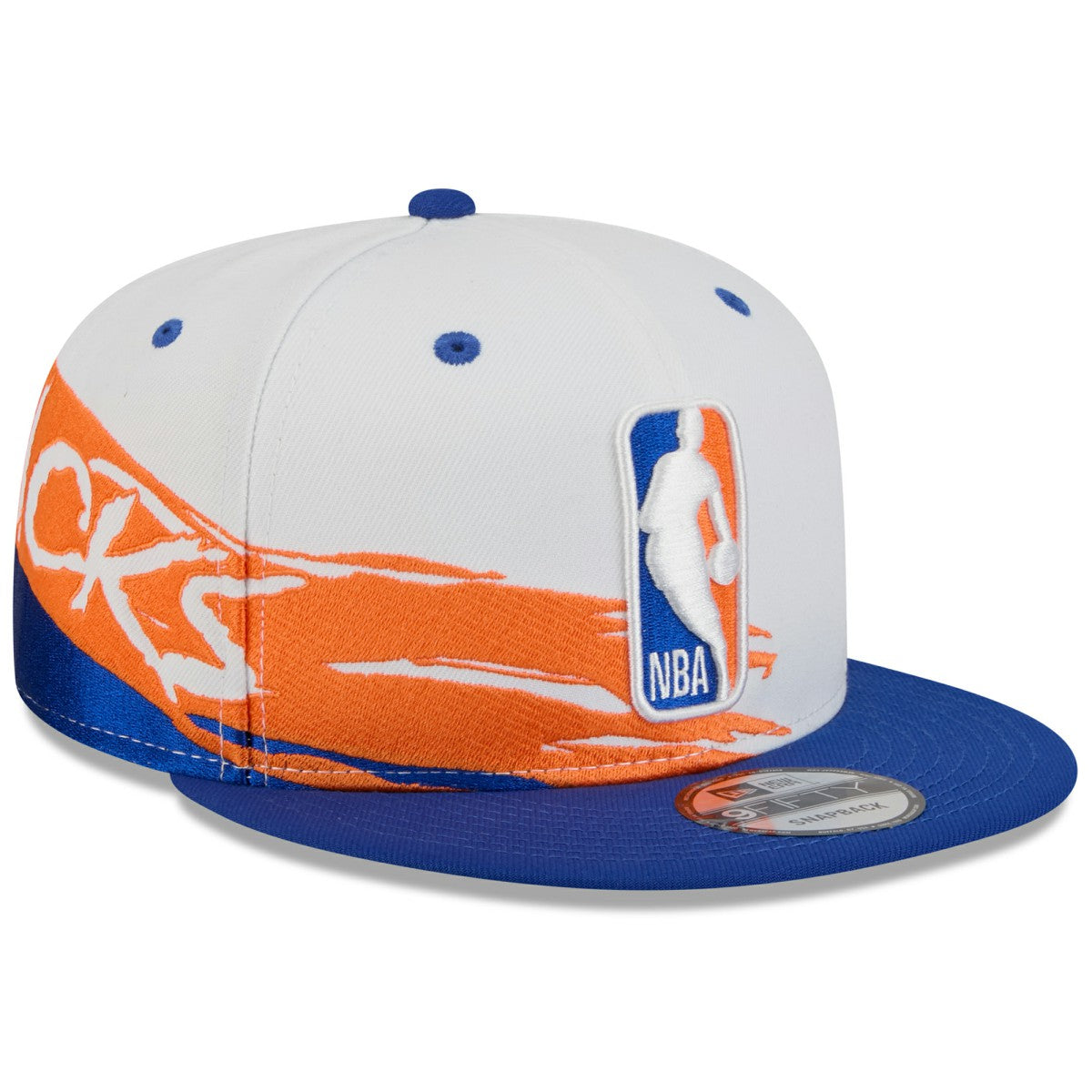 New York Knicks 2026 NBA All-Star Game Brushstroke 9FIFTY Snapback Hat - White/Blue outlet