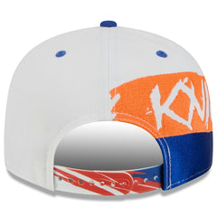 New York Knicks 2026 NBA All-Star Game Brushstroke 9FIFTY Snapback Hat - White/Blue outlet
