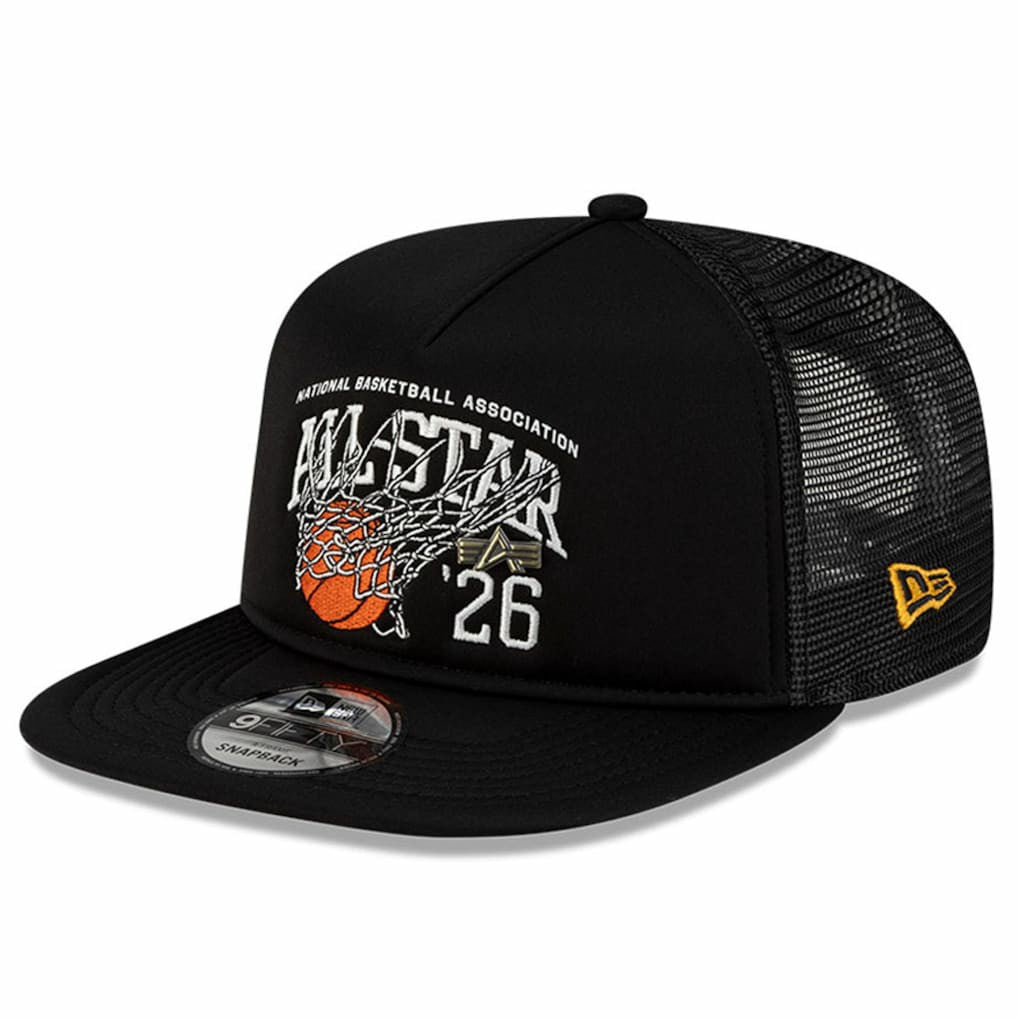 2026 NBA All-Star Game x Alpha Industries 9FIFTY Snapback Trucker Hat - Black shop