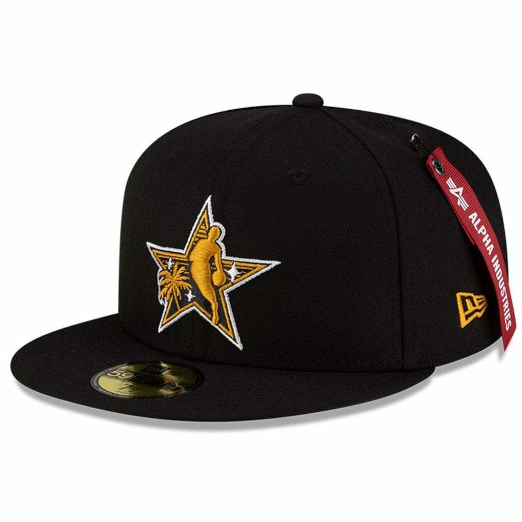 2026 NBA All-Star Game x Alpha Industries 59FIFTY Fitted Hat - Black discount