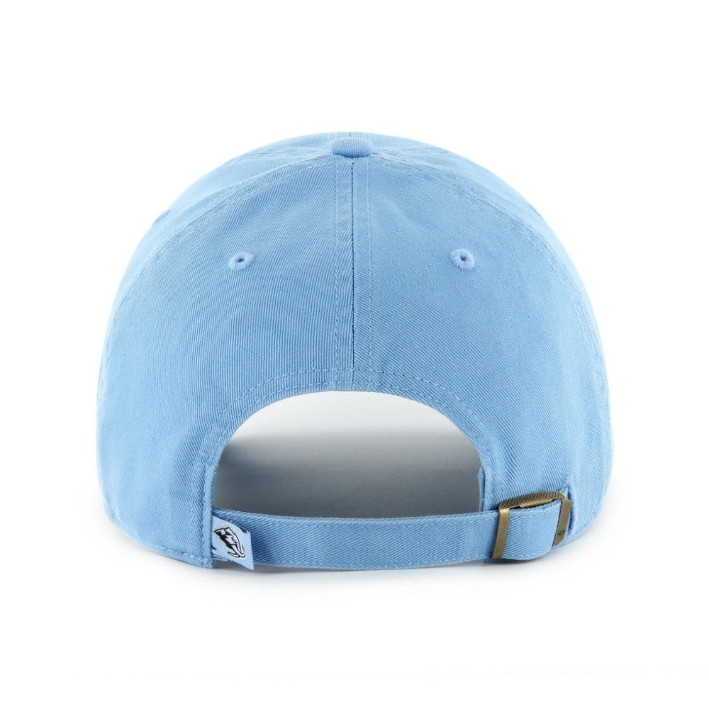 Utah Mammoth '47 Logo Clean Up Adjustable Hat - Light Blue Hats