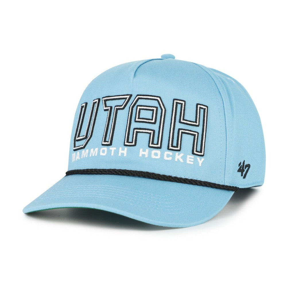 Utah Mammoth '47 Byline Hitch Adjustable Hat - Light Blue Hats