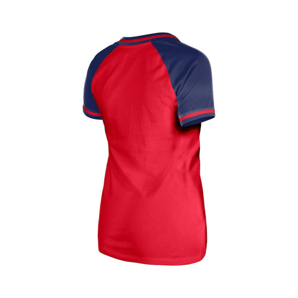 Philadelphia Phillies Women's Gameday V-Neck T-Shirt Red