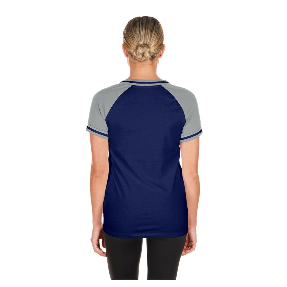 Los Angeles Dodgers Women's Gameday V-Neck T-Shirt Royal