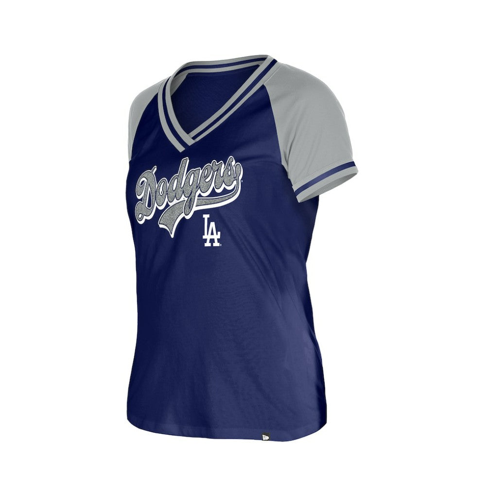 Los Angeles Dodgers Women's Gameday V-Neck T-Shirt Royal