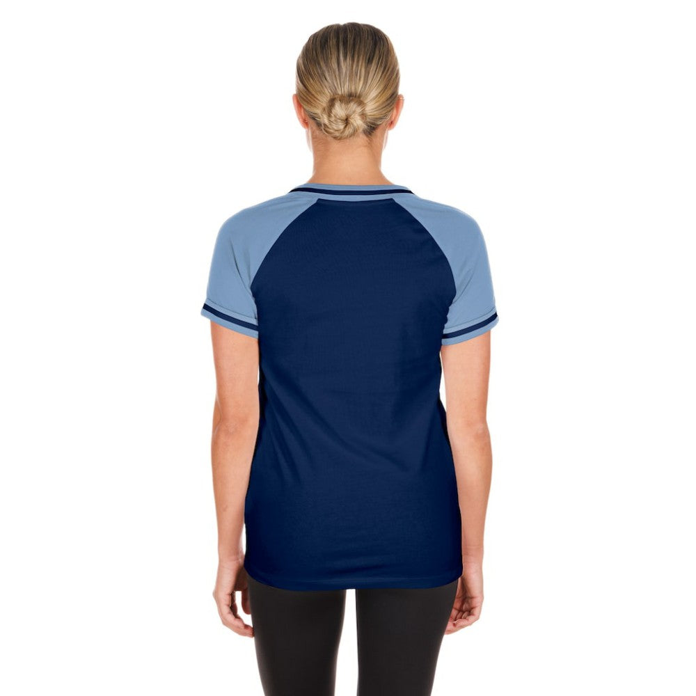 Tampa Bay Rays Women's Gameday V-Neck T-Shirt Navy