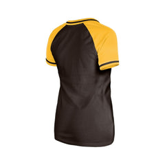 San Diego Padres Women's Gameday V-Neck T-Shirt Brown