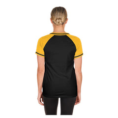 Pittsburgh Pirates Women's Gameday V-Neck T-Shirt Black