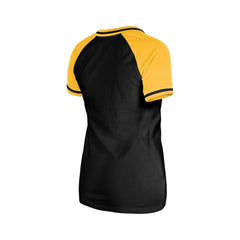 Pittsburgh Pirates Women's Gameday V-Neck T-Shirt Black