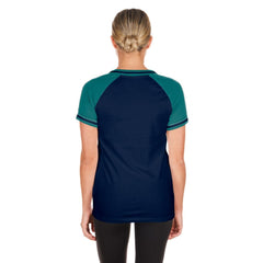 Seattle Mariners Women's Gameday V-Neck T-Shirt Navy