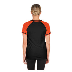 San Francisco Giants Women's Gameday V-Neck T-Shirt Black