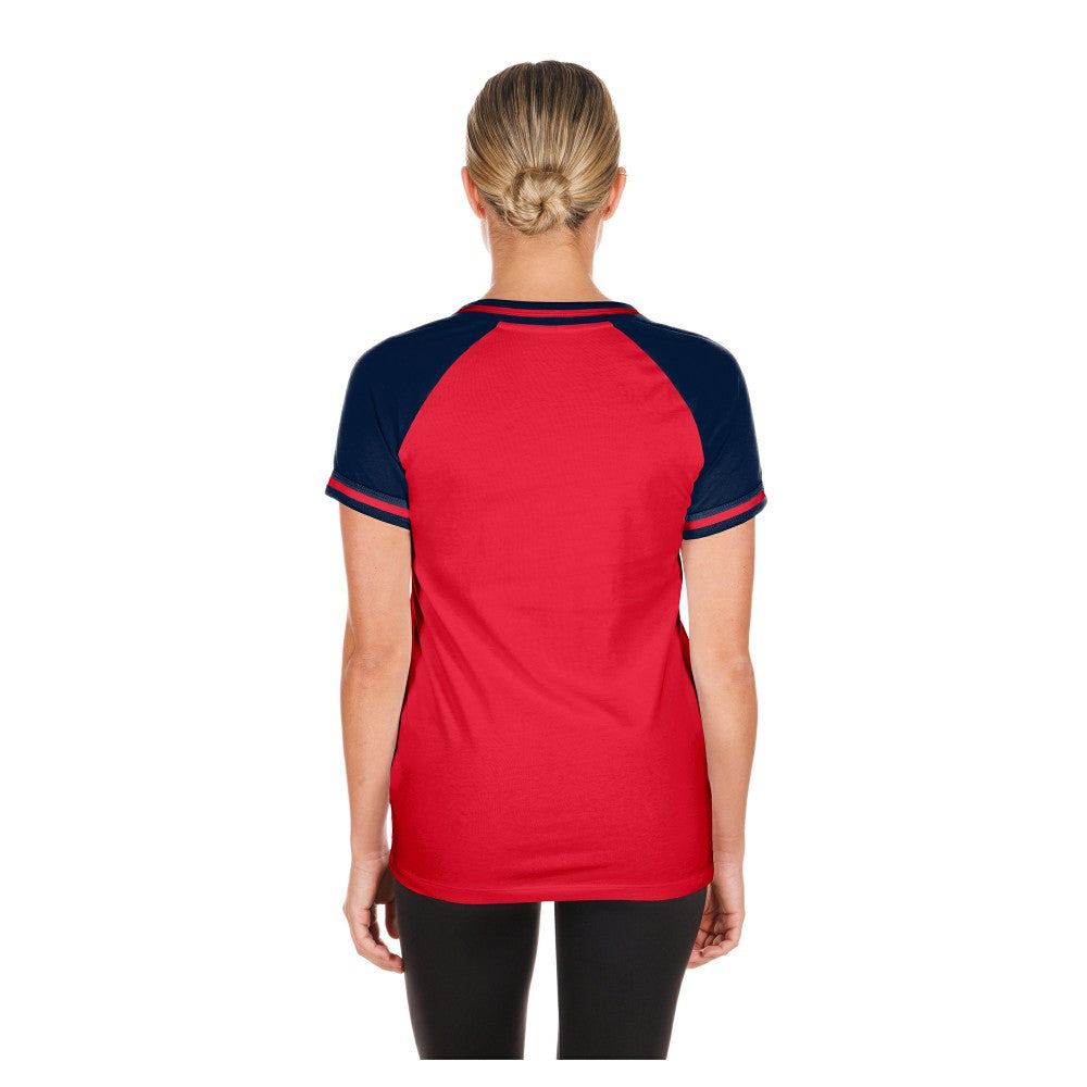Los Angeles Angels Women's Gameday V-Neck T-Shirt Red