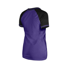 Colorado Rockies Women's Gameday V-Neck T-Shirt Purple