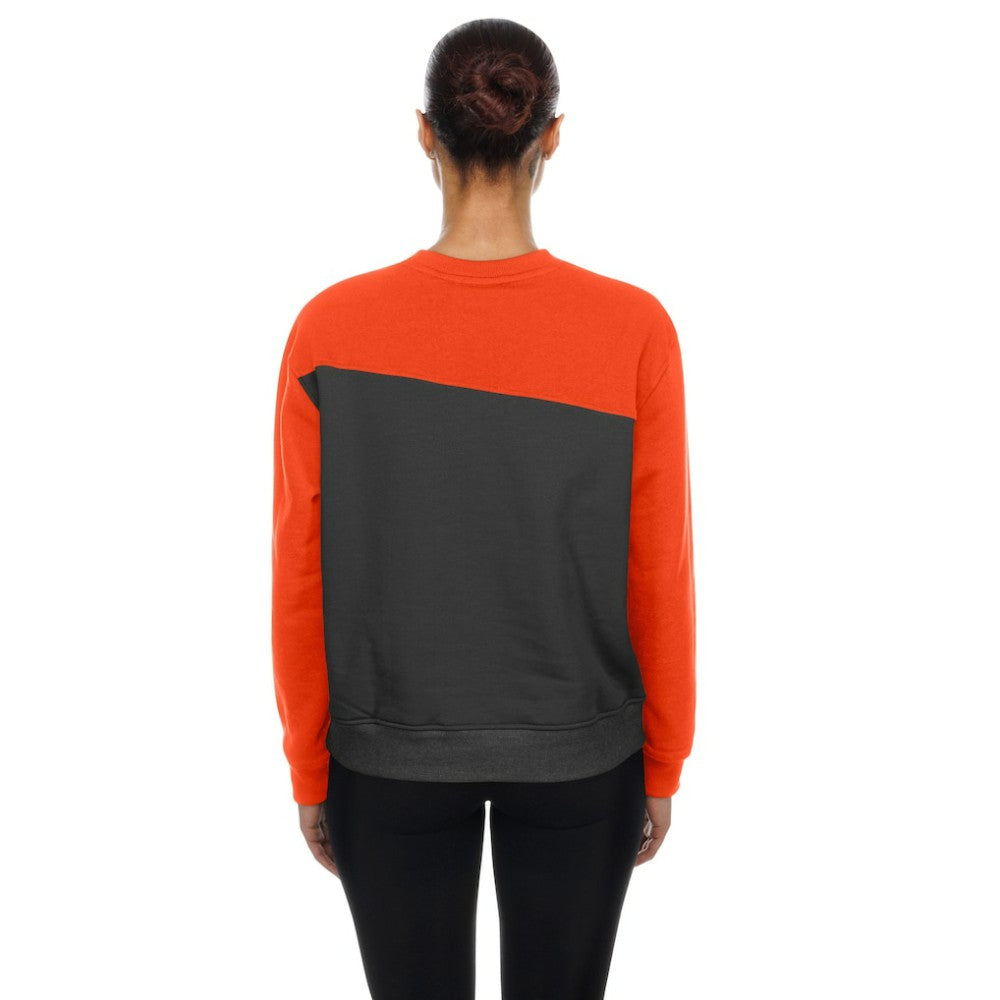 San Francisco Giants Women's Gameday Fleece Sweatshirt Gray/Orange