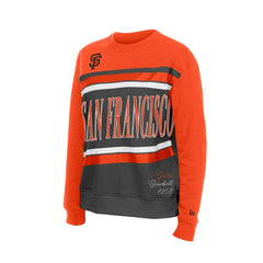 San Francisco Giants Women's Gameday Fleece Sweatshirt Gray/Orange